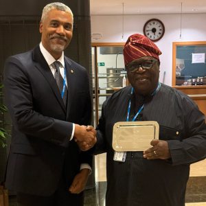 WCO : End of five-year service for Ebenezer Tafili